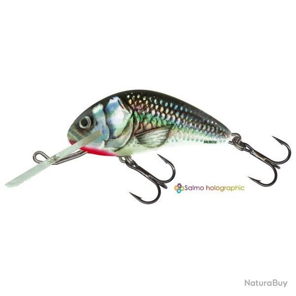 Poisson Nageur Salmo Hornet Floating HGS - Holo Green Shiner H5F