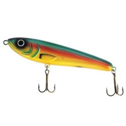 Poisson Nageur Jerkbait Wolfcreek Lures Skinny Wolf JR 14cm 003 - Parrot