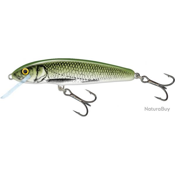 Poisson Nageur Salmo Minnow M7S Olive Bleak