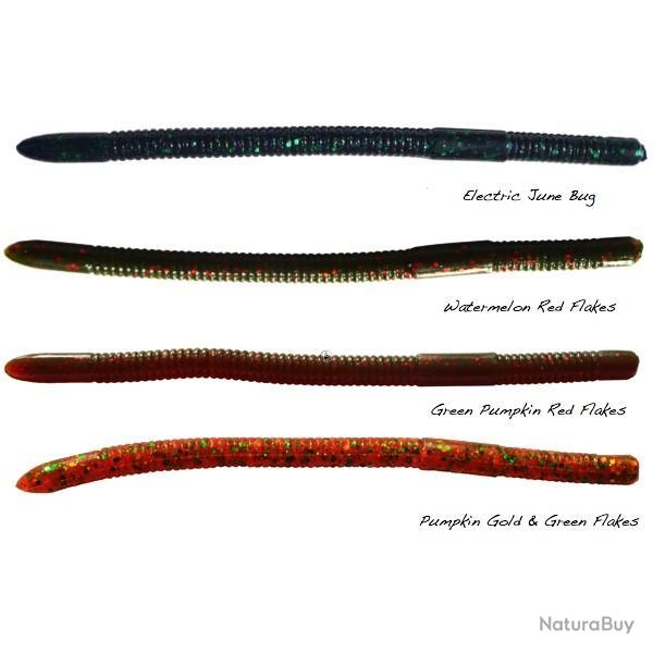 Leurre Souple Volkien Soul Daddy Worm 135mm Electric June Bug