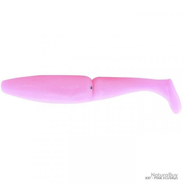 Leurre Souple Sawamura One Up Shad 4 pouces - 8,4cm 037 - Pink Fluores