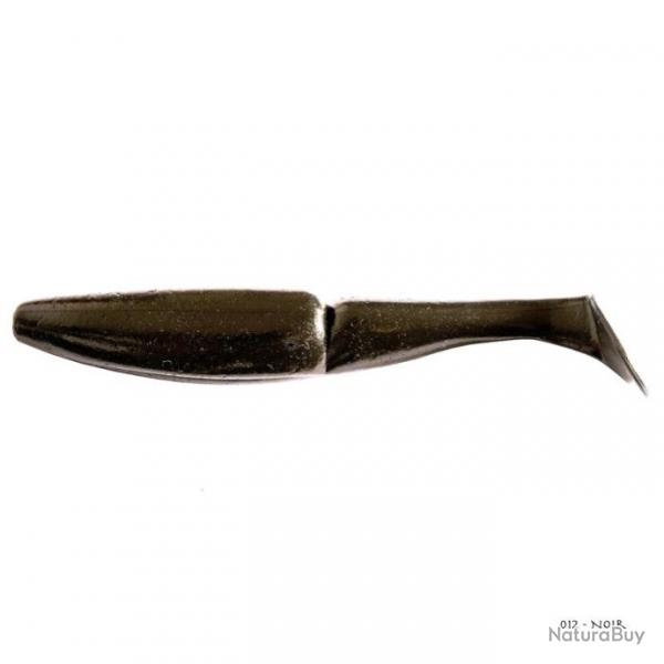 Leurre Souple Sawamura One Up Shad 4 pouces - 8,4cm 012 - Noir
