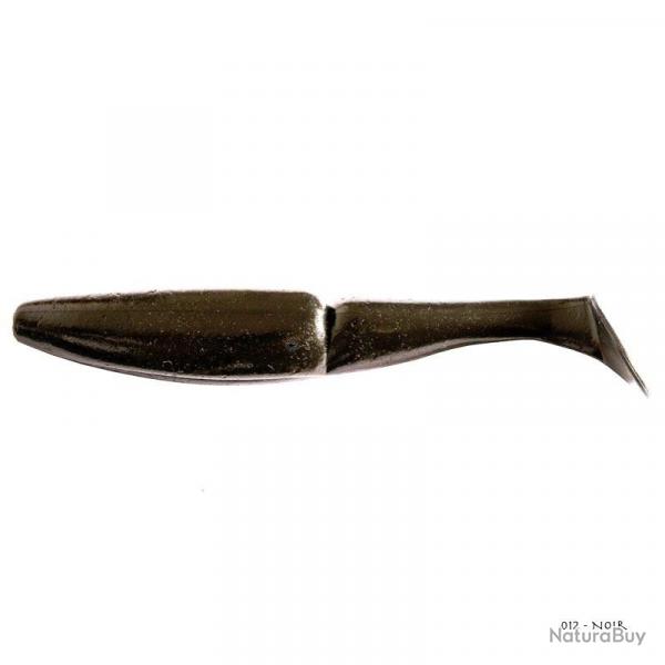 Leurre Souple Sawamura One Up Shad 4 pouces - 8,4cm 012 - Noir