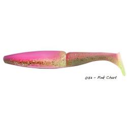 Leurre Souple Sawamura One Up Shad 5 pouces - 10,6cm 073 - Pink Chart