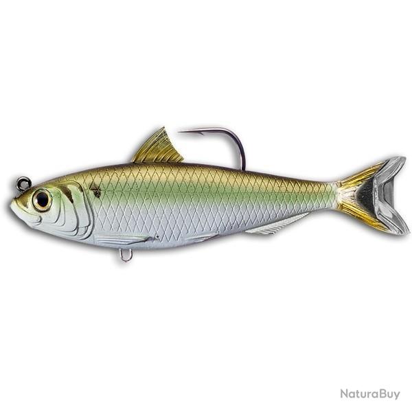 Leurre Souple Live Target Blueback Herring Swimbait 16,5cm 703 - Green Bronze
