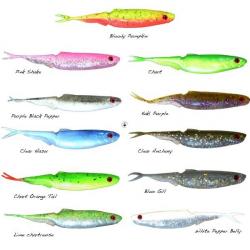 Leurre souple Volkien Soul Talion Evo Finess 10cm Chart Orange Tail