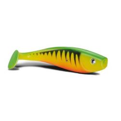 Leurre Souple Delalande Shad GT 18cm Fire Tiger Zébré