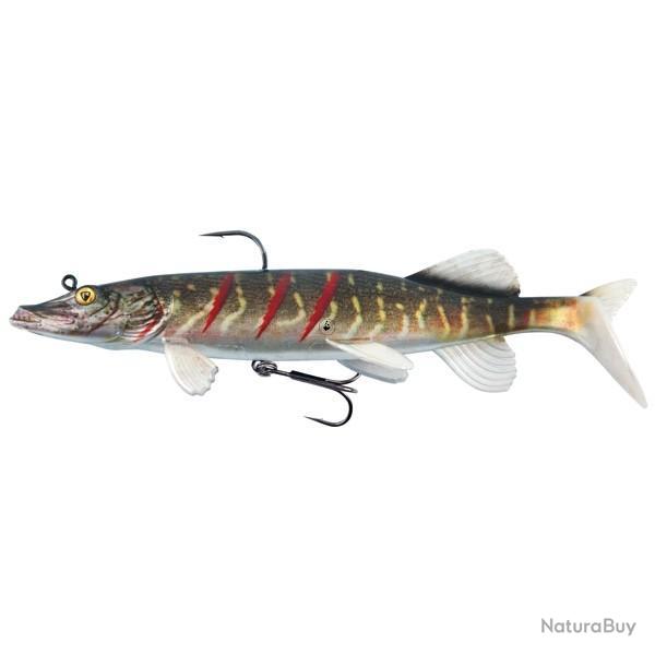 Leurre Souple Fox Rage Replicant Realistic Pike 25cm Super Wounded Pike