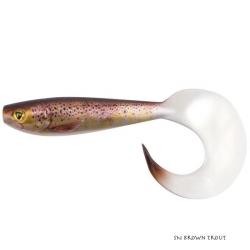 Leurre souple Fox Rage Pro Grub 12cm SN Brown Trout