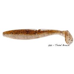 Leurre Souple Sawamura One Up Shad 7 pouces - 14,8cm 089 - Tinsel Brown