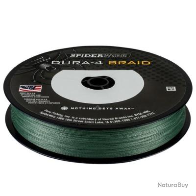 Spiderwire Tresse de Pêche Dura 4 Green 0.40mm 300m Ligne