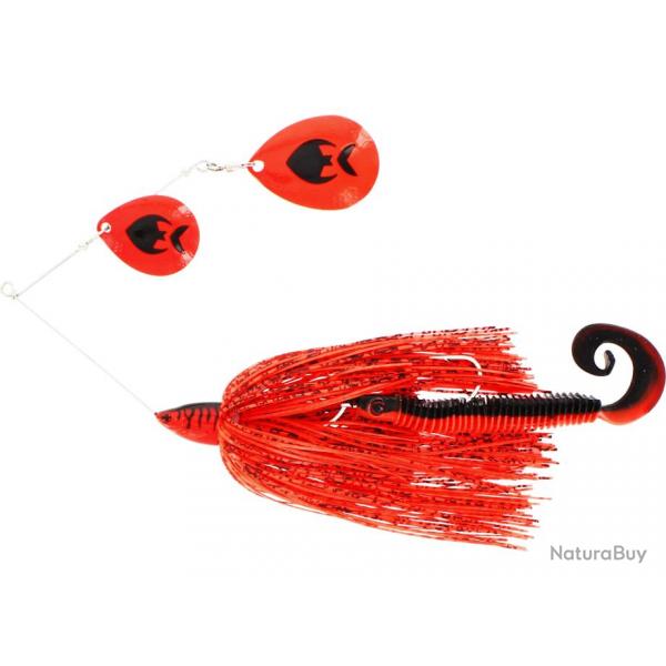 Leurre spinnerbait Westin Monster Vibe Colorado 65g Red Tiger