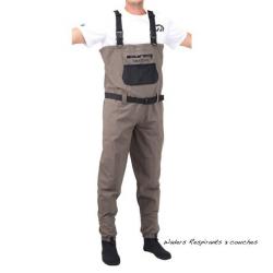 Waders Respirants Daiwa 3 Couches Chausson néoprène S