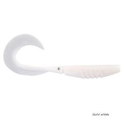 Leurre Souple Megabass X-Layer Curly 125mm Solid White