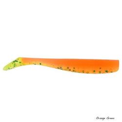 Leurre Souple Madness Bakuree Shad Tail 6,3cm Orange Green