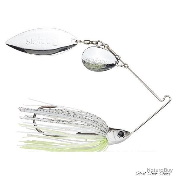 Spinnerbait Dobyns D-Blade Beast Series 10,5g Shad Clear Chart