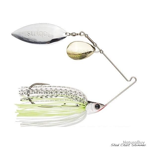 Spinnerbait Dobyns D-Blade Beast Series 14g Shad Chart Shimmer