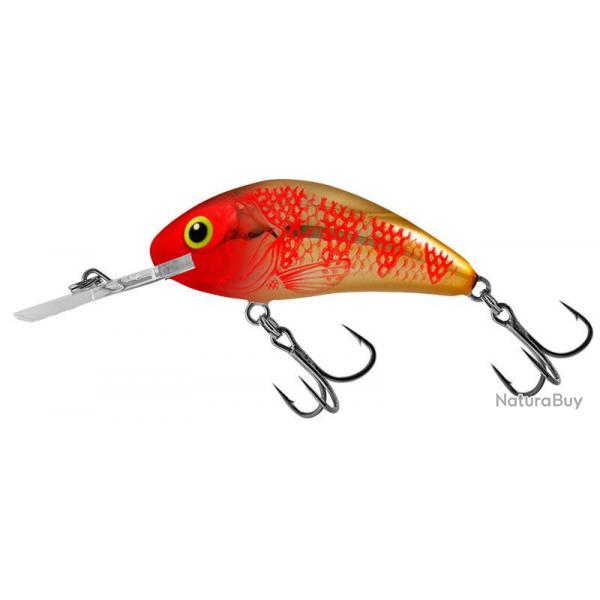 Poisson Nageur Salmo Rattlin Hornet Flottant 3,5cm Golden Red Head