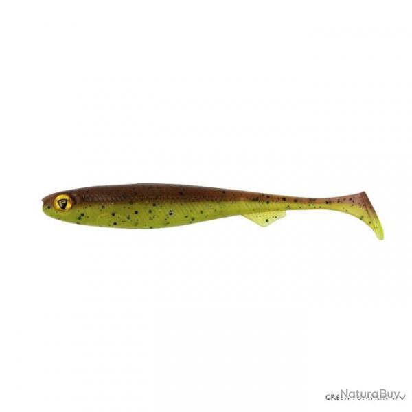 Leurre Souple Fox Rage Slick Shad 11cm 11cm Green Pumpkin UV