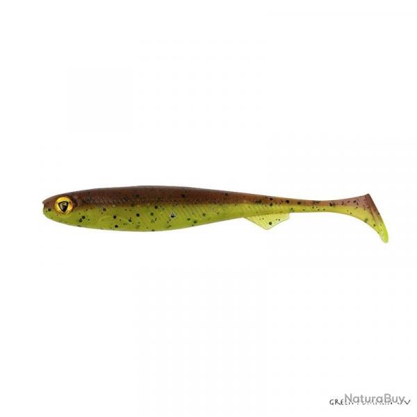 Leurre Souple Fox Rage Slick Shad 11cm 11cm Green Pumpkin UV