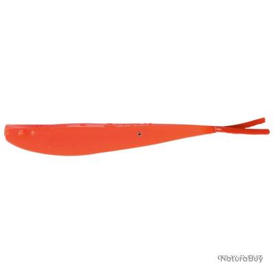 Lot De 5 Leurres Souples Quantum Mann's Q-Fish 13 Cm - Marron Queue Jaune
