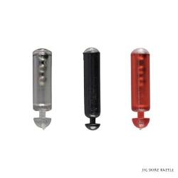 Jig Skirt Rattle Scratch Tackle Noir 5mm S