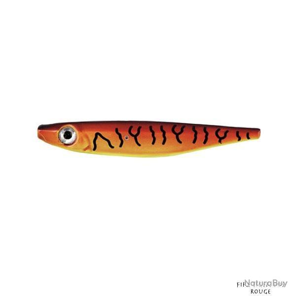 Leurre Scratch Tackle Jig Fry 10g Fire Tiger Dos Rouge