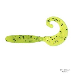 Leurre Souple Reins Fat G Tail Grub Mini 5cm 419 - Chart Pepper