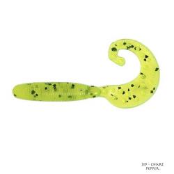 Leurre Souple Reins Fat G Tail Grub Mini 5cm 419 - Chart Pepper
