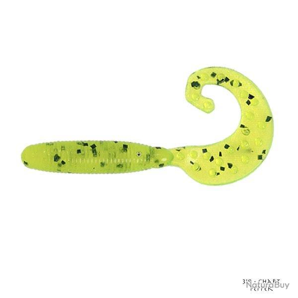 Leurre Souple Reins Fat G Tail Grub Mini 5cm 419 - Chart Pepper