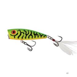 Poisson Nageur Salmo Rattlin Pop 7cm GT - Green Tiger