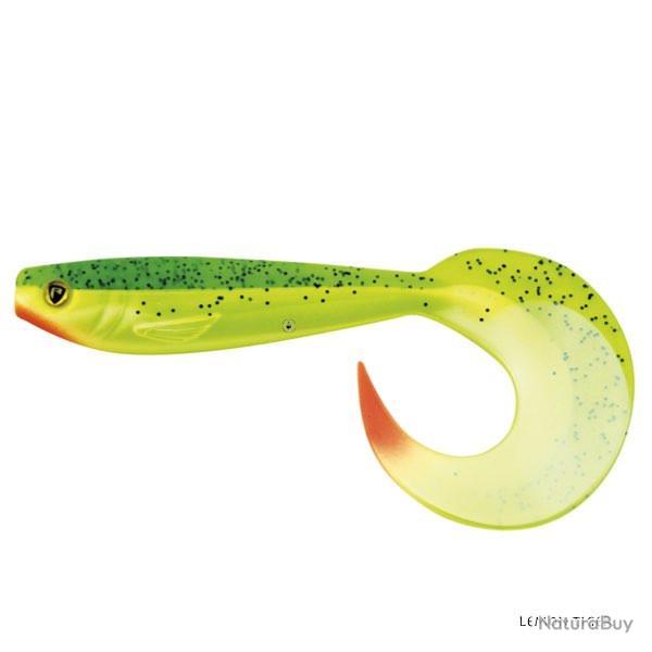 Leurre Souple Fox Rage Pro Grub Ultra UV 23cm Lemon Tiger