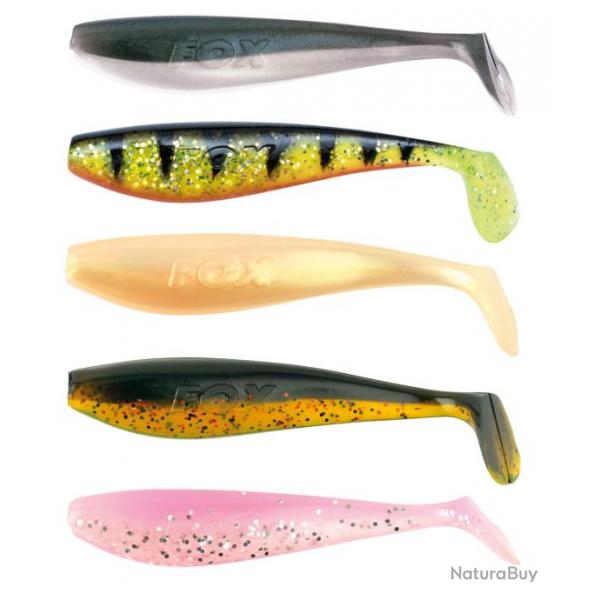 Leurre Souple Fox Rage Ultra UV Zander Pro Shad Mixed Color 10cm