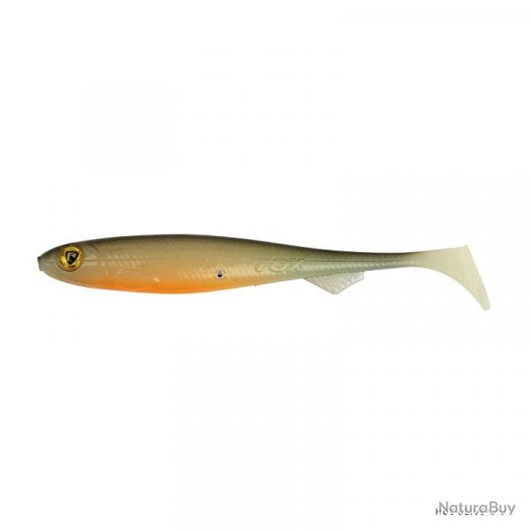 Leurre Souple Fox Rage Slick Shad 7cm Hot Olive UV