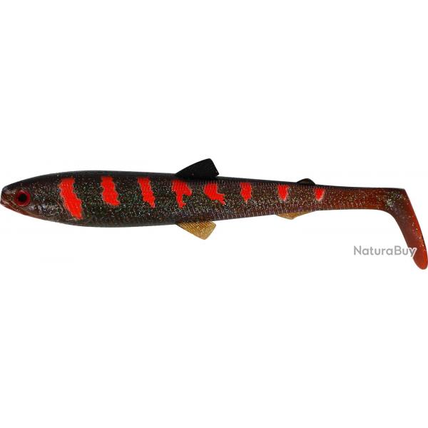 Leurre Souple Westin BullTeez Shadtail 18cm Motoroil Blood