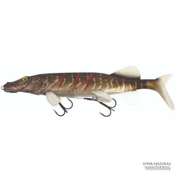 Leurre Souple Fox Rage Replicant Realistic Pike Shallow 25cm Super Wounded Pike