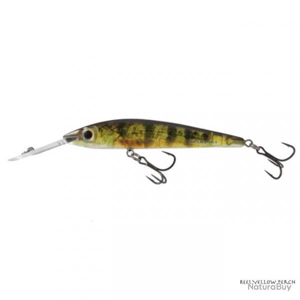 Poisson Nageur Salmo Rattlin Sting Deep Runner 9cm RYP - Real Yellow Perch