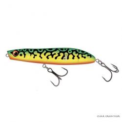 Poisson Nageur Salmo Rattlin Stick Floating 11cm Clear Green Tiger
