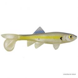 Leurre Souple Berkley Powerbait Sick Fish 10cm Chartreuse Shad