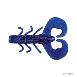 Leurre Souple Berkley Powerbait Chigger Bug 8cm Sapphire Blue