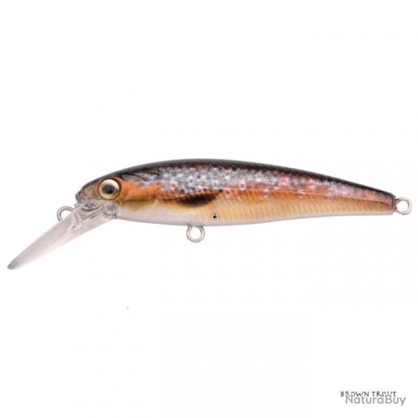 Poisson Nageur Spro Ikuru Micro Jerk 50F Brown Trout