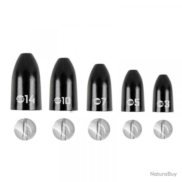 Plomb Balle Spro Freestyle Brass Bullet Sinker 5g
