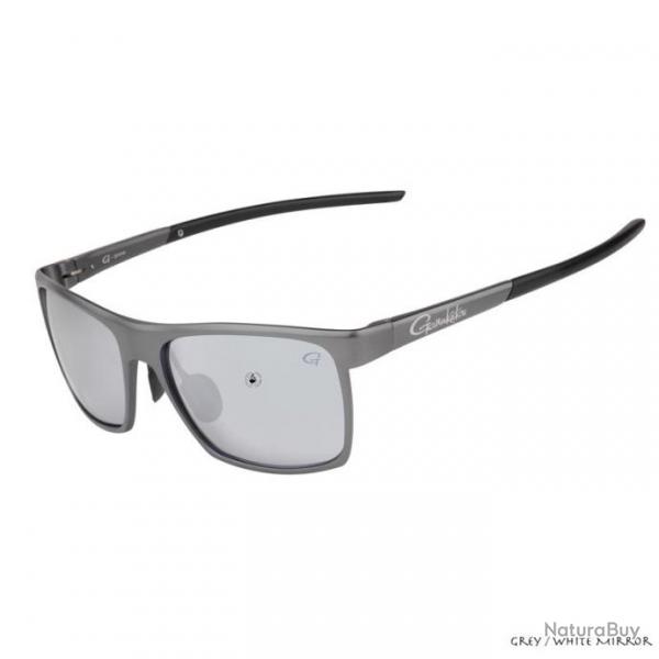 Lunettes de Soleil Gamakatsu G-Glasses Alu Polarises Grey / White Mirror