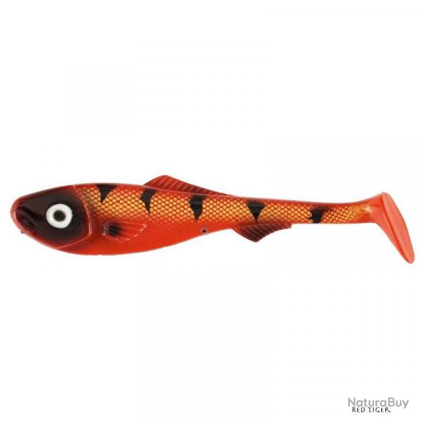 Leurre Souple Abu Garcia Beast Pike Shad 16cm Red Tiger