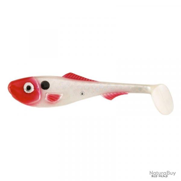 Leurre Souple Abu Garcia Beast Perch Shad 8cm Red Head
