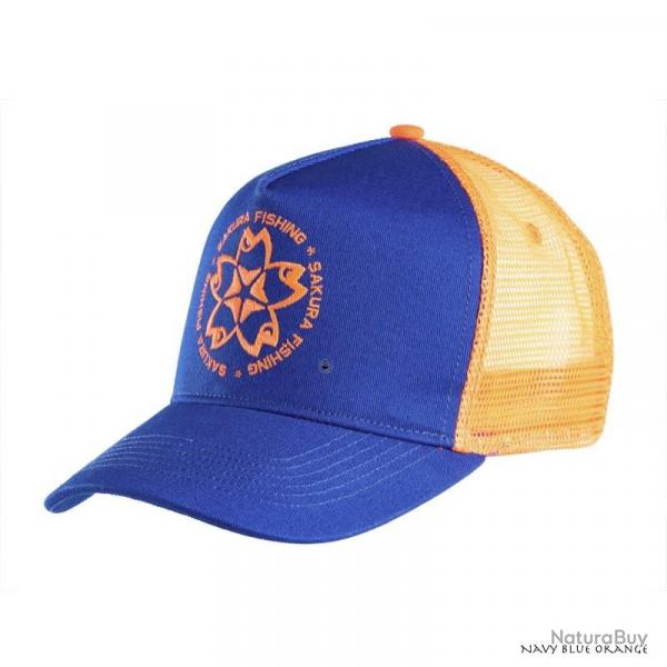 Casquette Sakura 2020 Navy Blue Orange