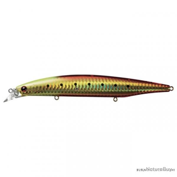 Poisson Nageur Daiwa Shoreline Shiner Z Vertice 140 Floating Burning Gold Iwashi