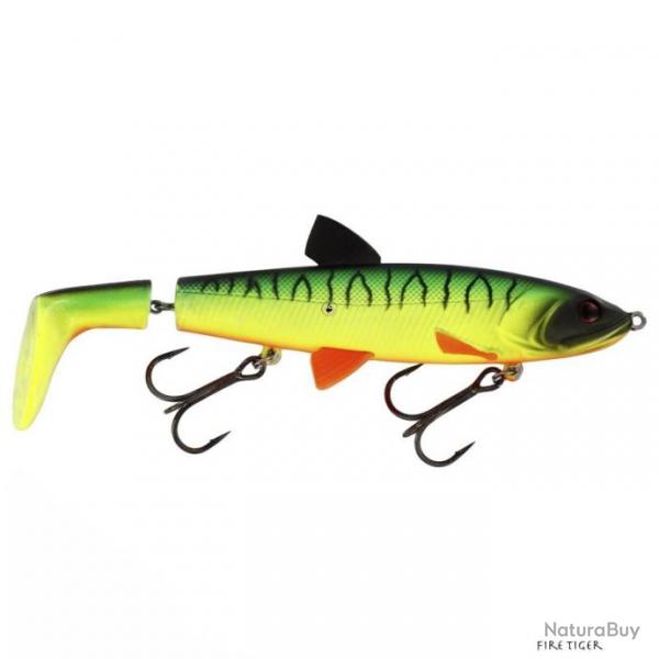 Poisson Nageur Westin Hypotwist Propbait 14cm Fire Tiger