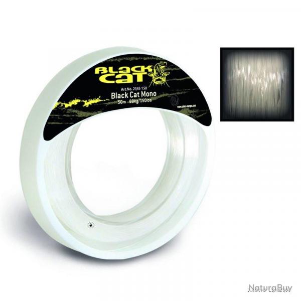 Bas de ligne Black Cat Mono Leader 50m 130/100