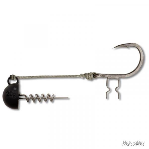Montage Black Cat Shad Claw Rig 10g